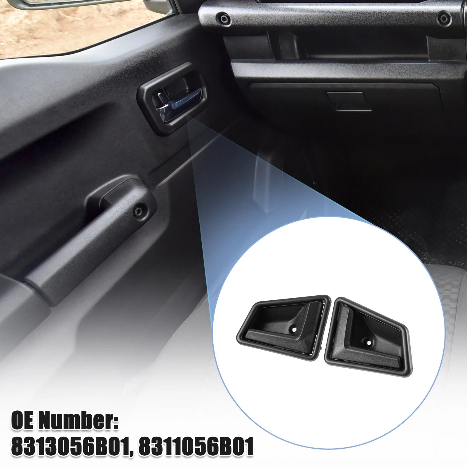 1 Pair Inner Door Handle 8313056B01 for Suzuki 