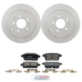 Bosch QuietCast Rear Rotors & Ceramic Brake Pad Kit for Mazda CX-7 (2007–2012)