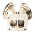 Turbo Y Elbow Adapter for T4 Twin Scroll to Dual 2.5" V-band Flange