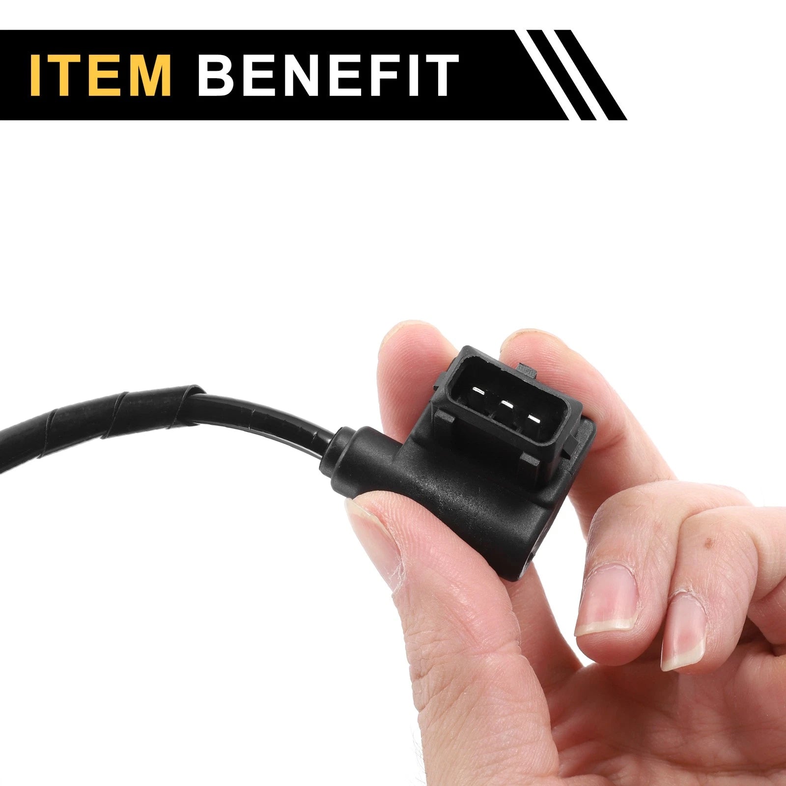1 Pc Crankshaft Position Sensor No.12141710519 for BMW E32 730i 730iL (1985–1989)