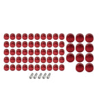 Engine Bolt Cap Screw Kit 61X for Harley Softail FXSTC Breakout FatBoy (07-17)