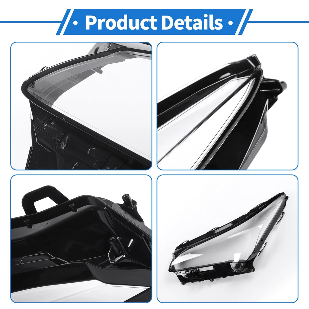 1 Pcs Headlight Lens Cover for Lexus NX200/NX300h (2014–2020)