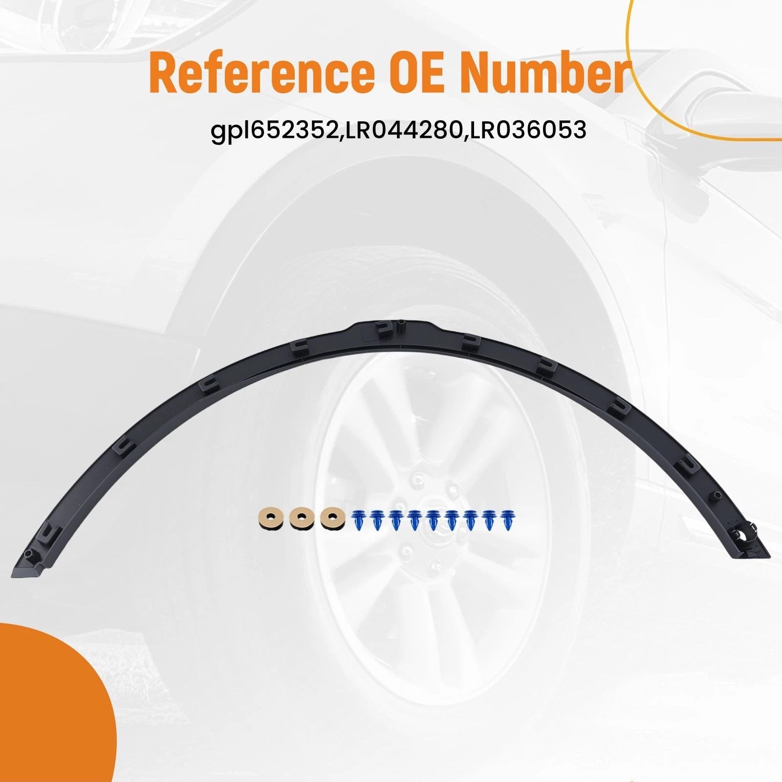 Fender Flare Molding Left for Land Rover Range Rover Evoque (2012–2019) GPL652352