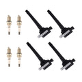Ignition Coil Spark Plug Bundle for Nissan Sentra 2007–2009 (2.0L L4)