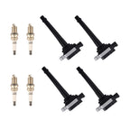Ignition Coil Spark Plug Bundle for Nissan Sentra 2007–2009 (2.0L L4)