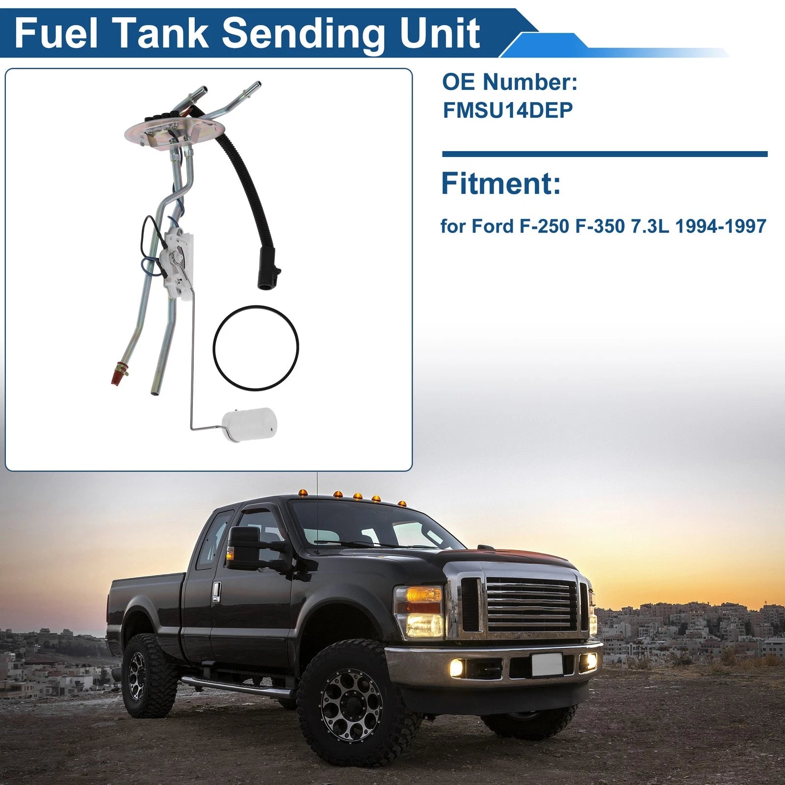 Fuel Level Sending Unit Module for Ford F-250 F-350 7.3L (1994–1997) No.FMSU14DEP