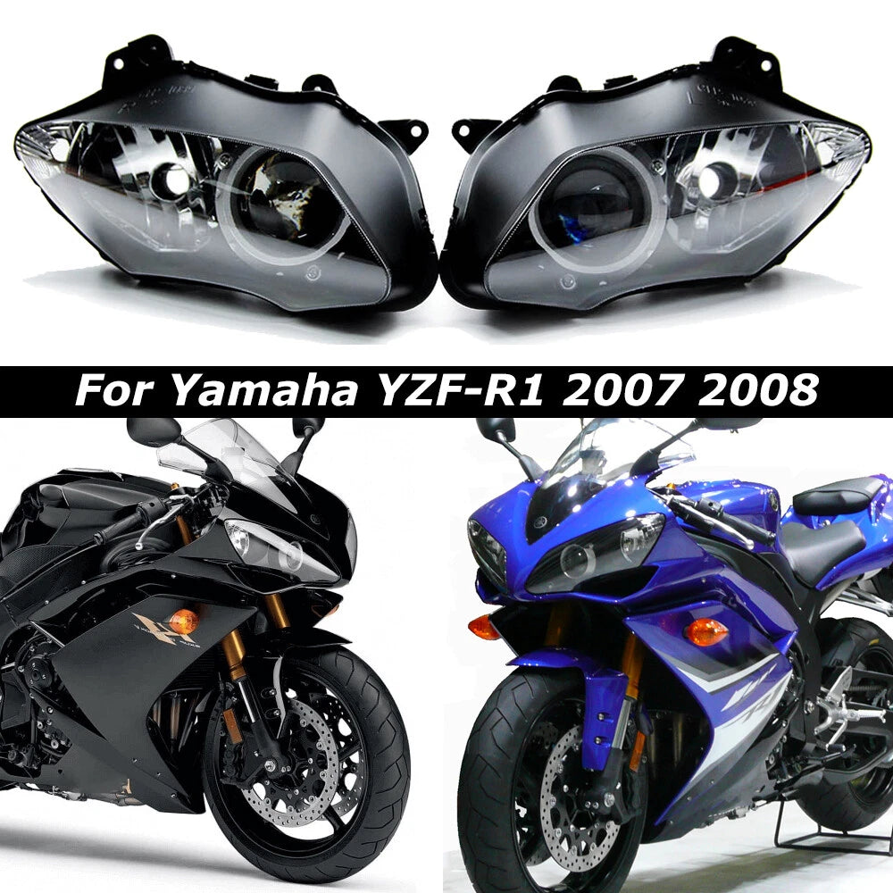 Front Headlight Assembly for Yamaha YZF-R1 (2007–2008)