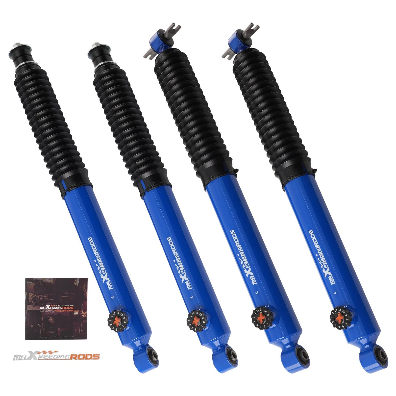 G3 12-Stage Shock Absorber Lift Kit for Jeep Wrangler JK (2007–2018)