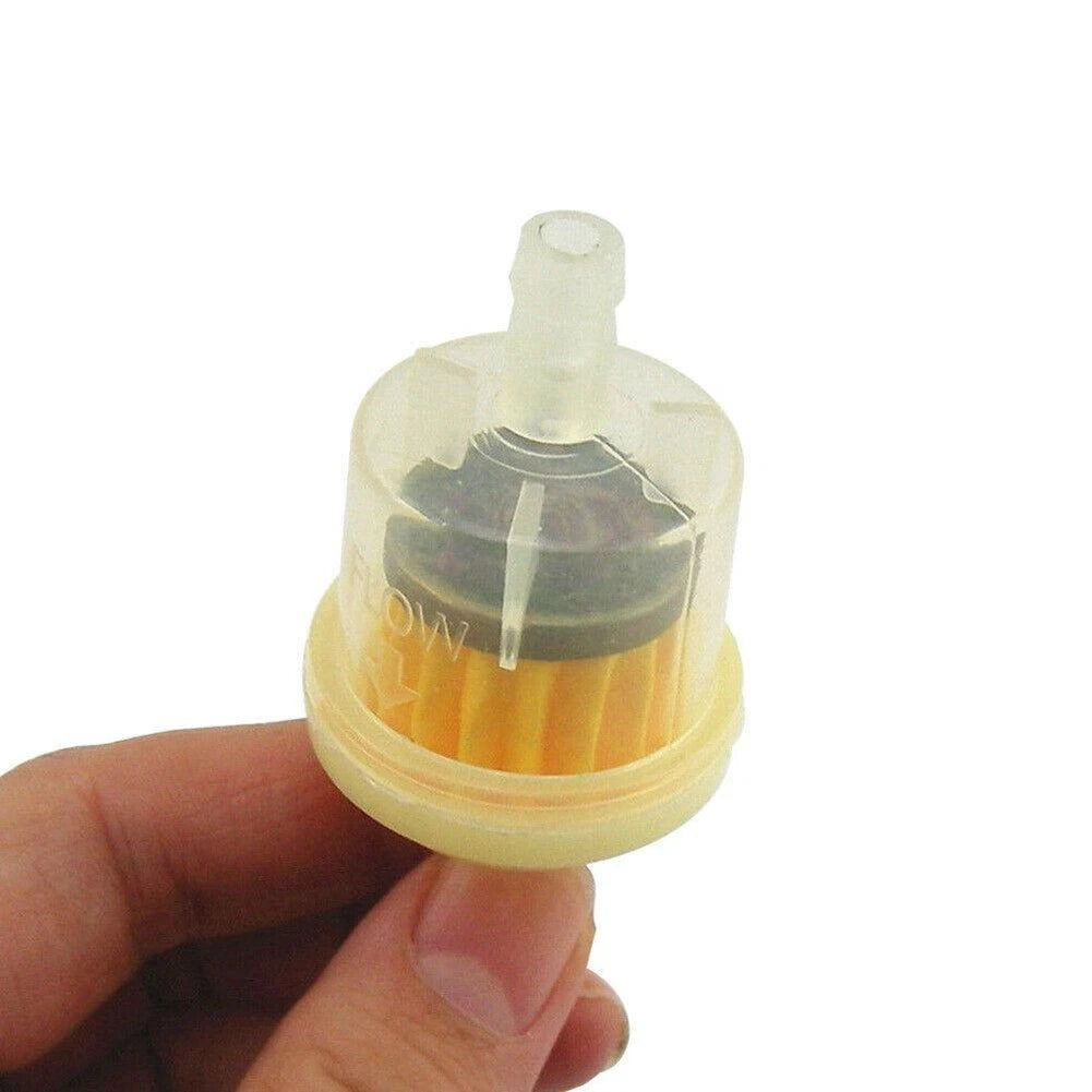 10pcs Inline Gas Fuel Filter 1/4 6MM-7MM for ATV Motorcycle