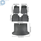 3D TPE Floor Mats & Trunk Cargo Liner for Nissan Kicks (2018–2024)