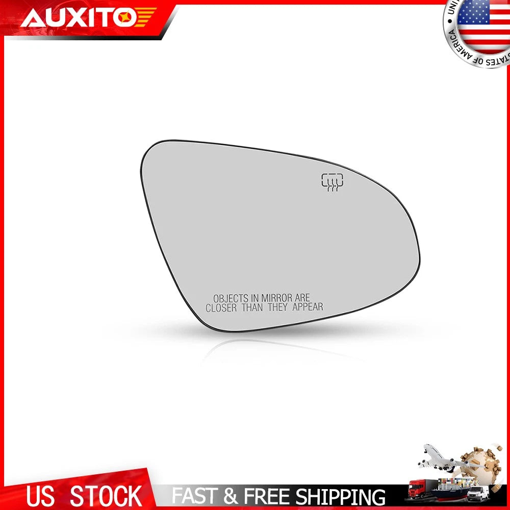 Heated Passenger Side Mirror Glass for Toyota Corolla (2014–2017)