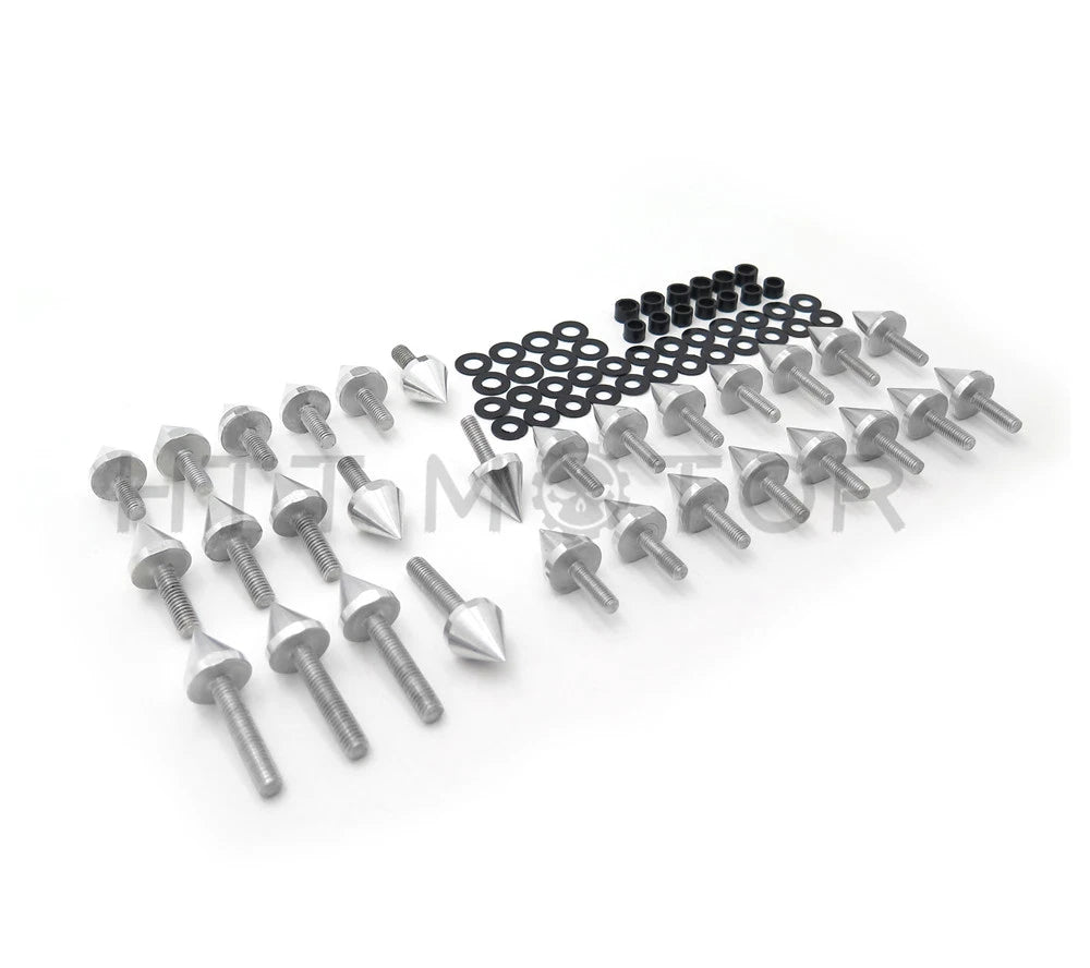 Fairing Bolt Kit for Suzuki GSXR 600 (2001–2003) - Silver