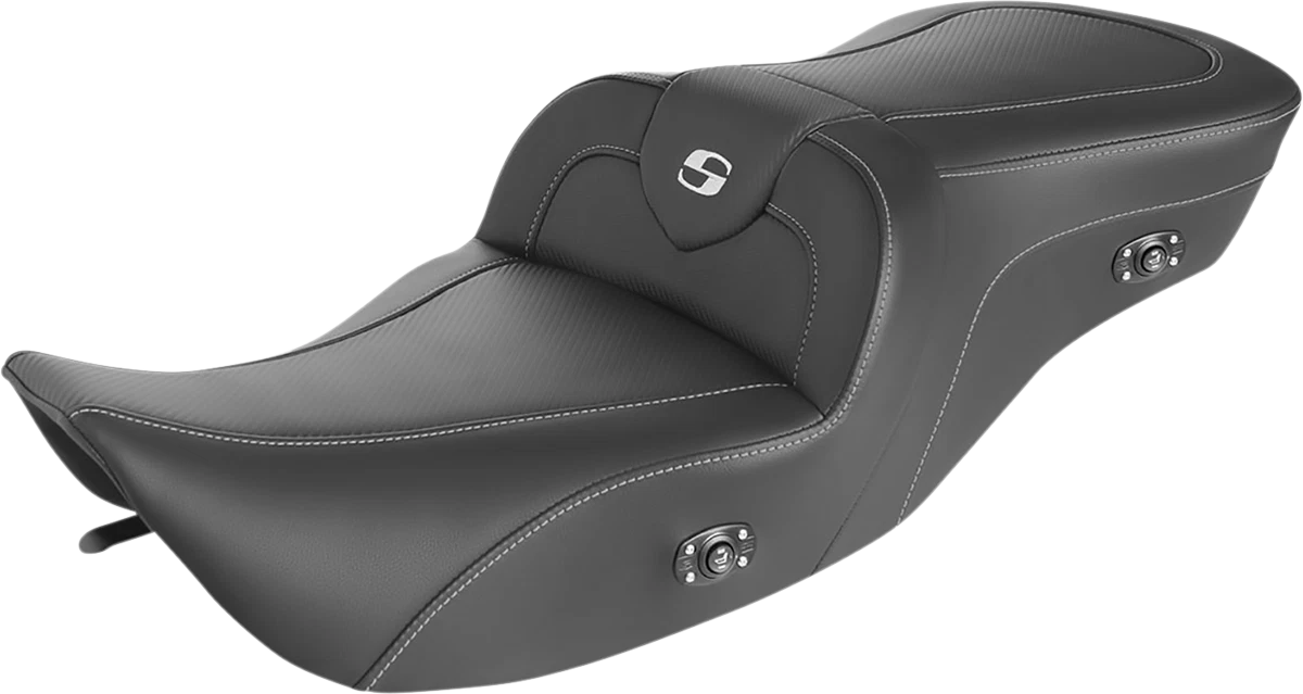 SADDLEMEN Heated Roadsofa Seat for Harley Davidson (897-06-185HCT)