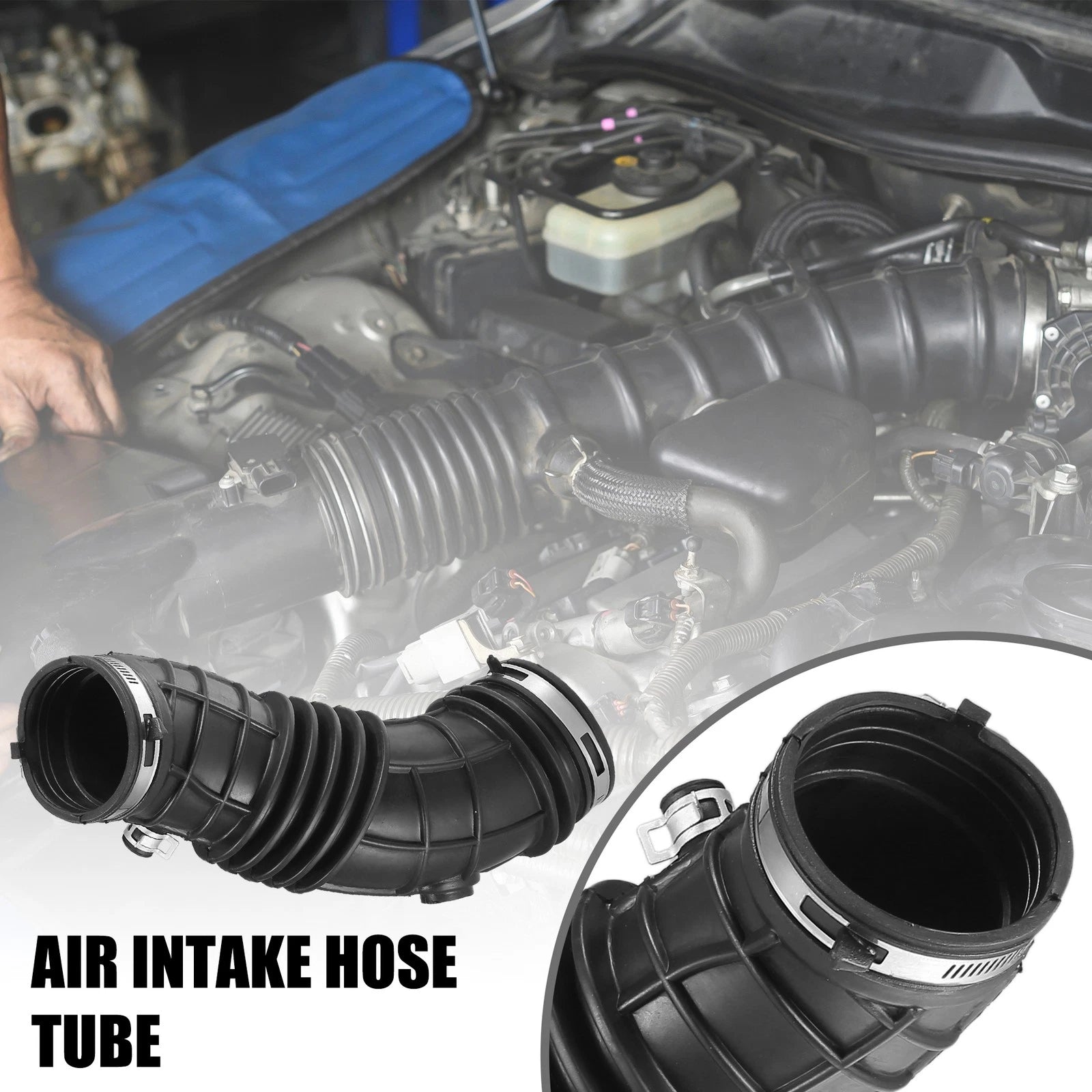 Air Cleaner Intake Hose Tube with Clamps for Honda Crosstour (2008–2012) 17228R42A