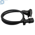 7 Pin Trailer Plug Extension Cord for RV Gooseneck (10-14 AWG)