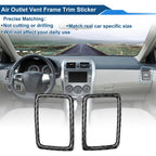 Air Condition Outlet Vent Trim Cover Frame for Toyota Corolla (2009–2013)