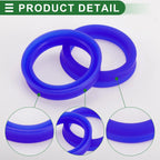 Set of 5 Oil Seal Rotary Shaft Seal 30x38x8mm for Various Models 