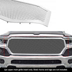 Stainless Chrome Mesh Grille Insert for Ram 1500 Laramie (2019-2024)