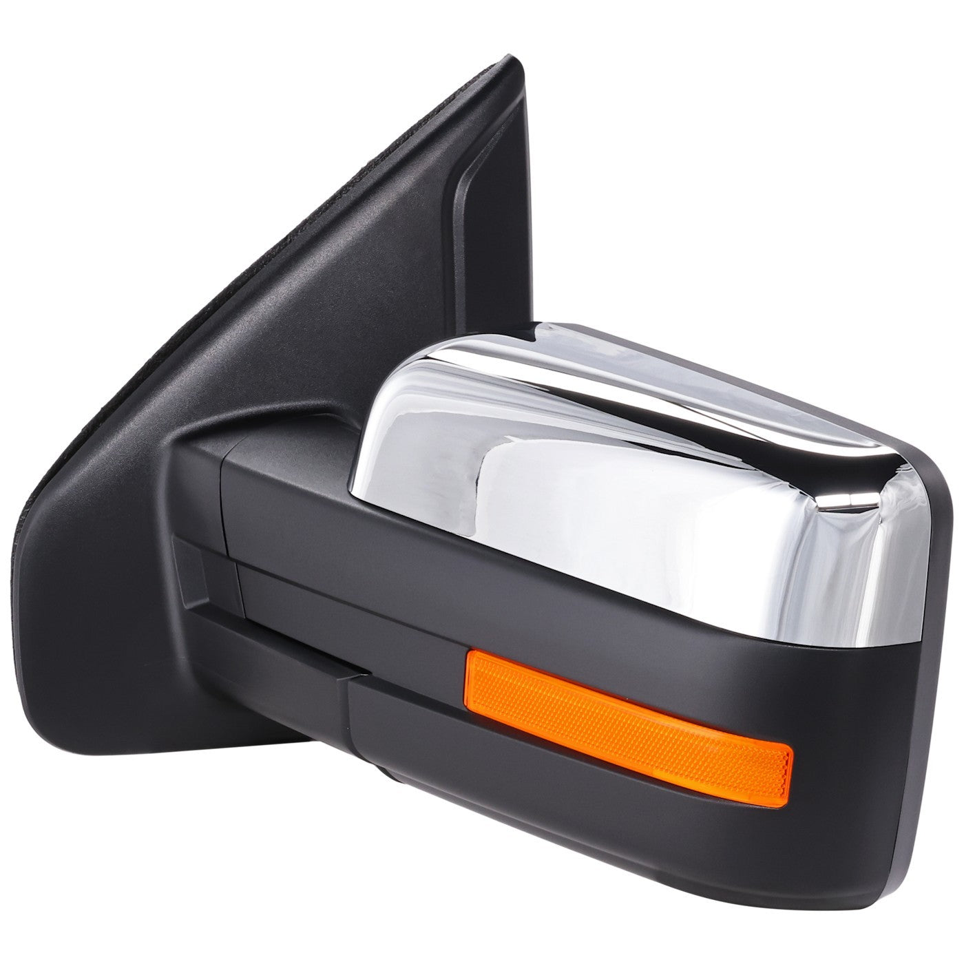 Left Mirror for Ford F-150 (2011–2014) Power Heated Chrome with Signal Lamp