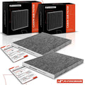 2X Activated Carbon Cabin Air Filter for Hyundai Sonata, Chevy Equinox 