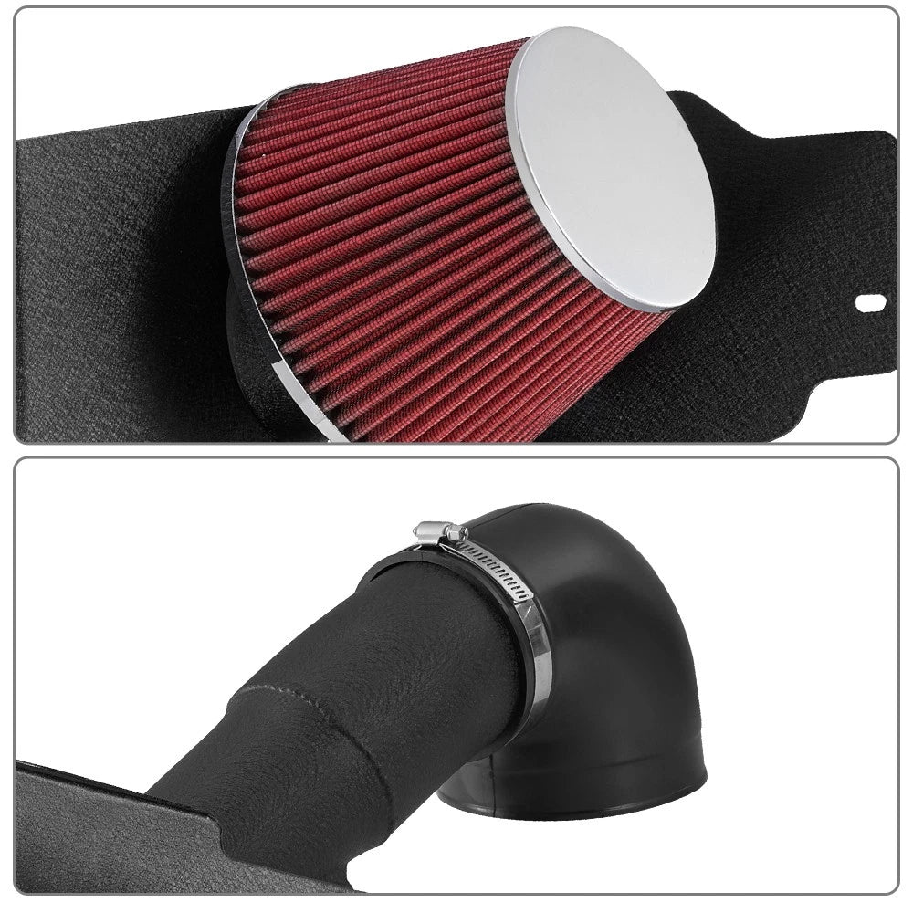 Cold Air Intake Kit & Filter for Ford Mustang GT 2005–2009 4.6L Black