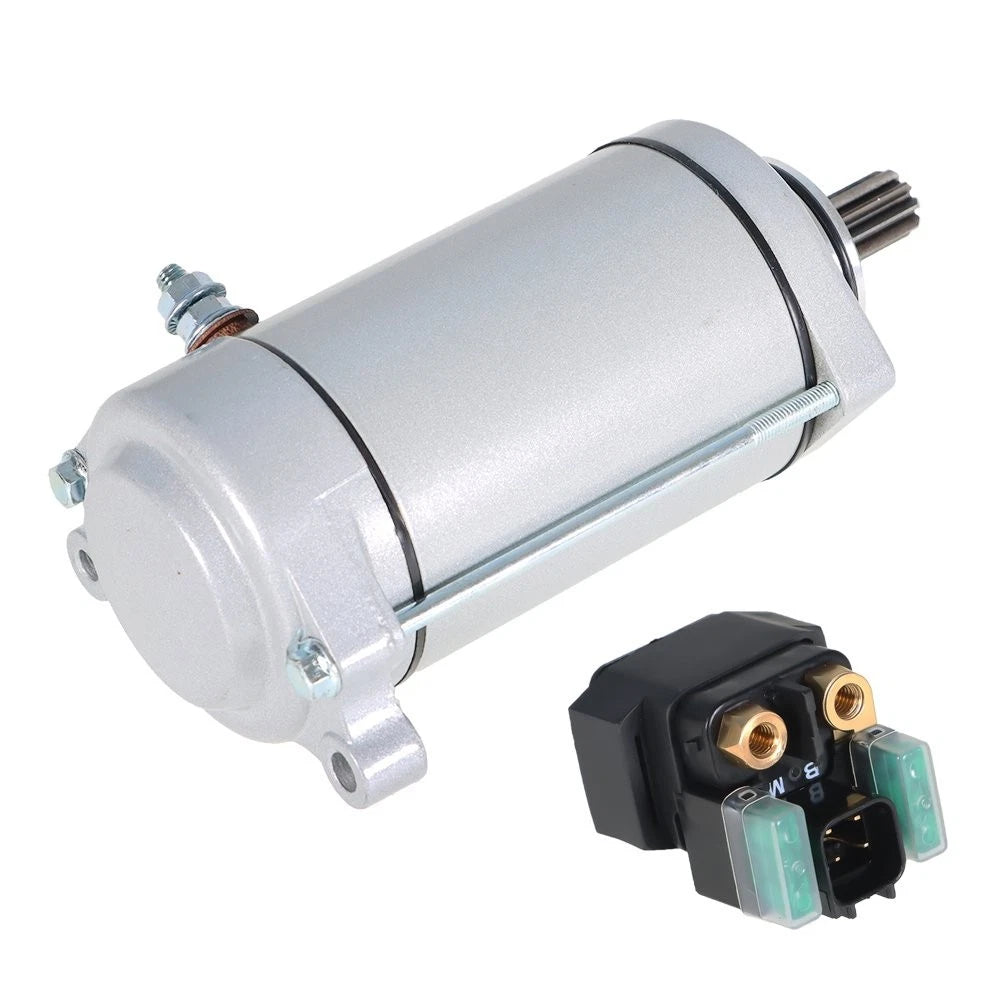 Starter and Relay Solenoid for Suzuki VL1500 Intruder (1998–2004)
