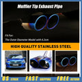 Dual Pipe Exhaust Muffler Tail Tip for Car SUV (EXV)