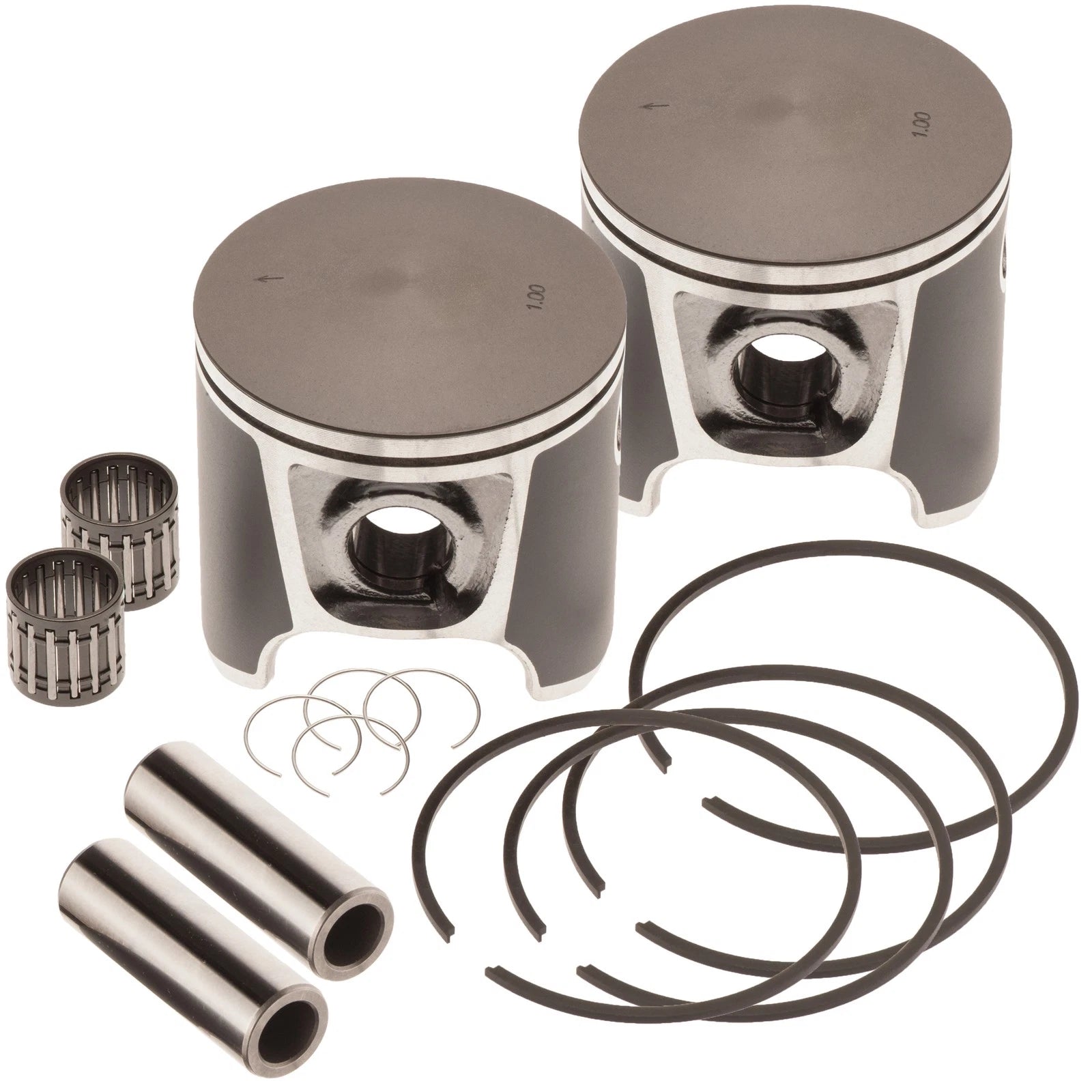 Dual Piston Kit for SeaDoo 787 800 XP SPX GSX GTX GTI RFI Challenger (1.00MM)