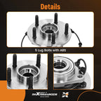 Front LH RH Wheel Bearing Hub for Ram 1500 (2012–2018) 515151 4779829AD 5154171AA