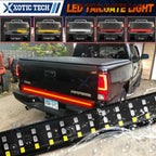 60 in Triple-Row 432LED Tailgate Light Bar for GMC Sierra (1999–2024)