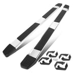Set of 2 Polished Chrome Nerf Bars for Toyota Tacoma (2005–2021)