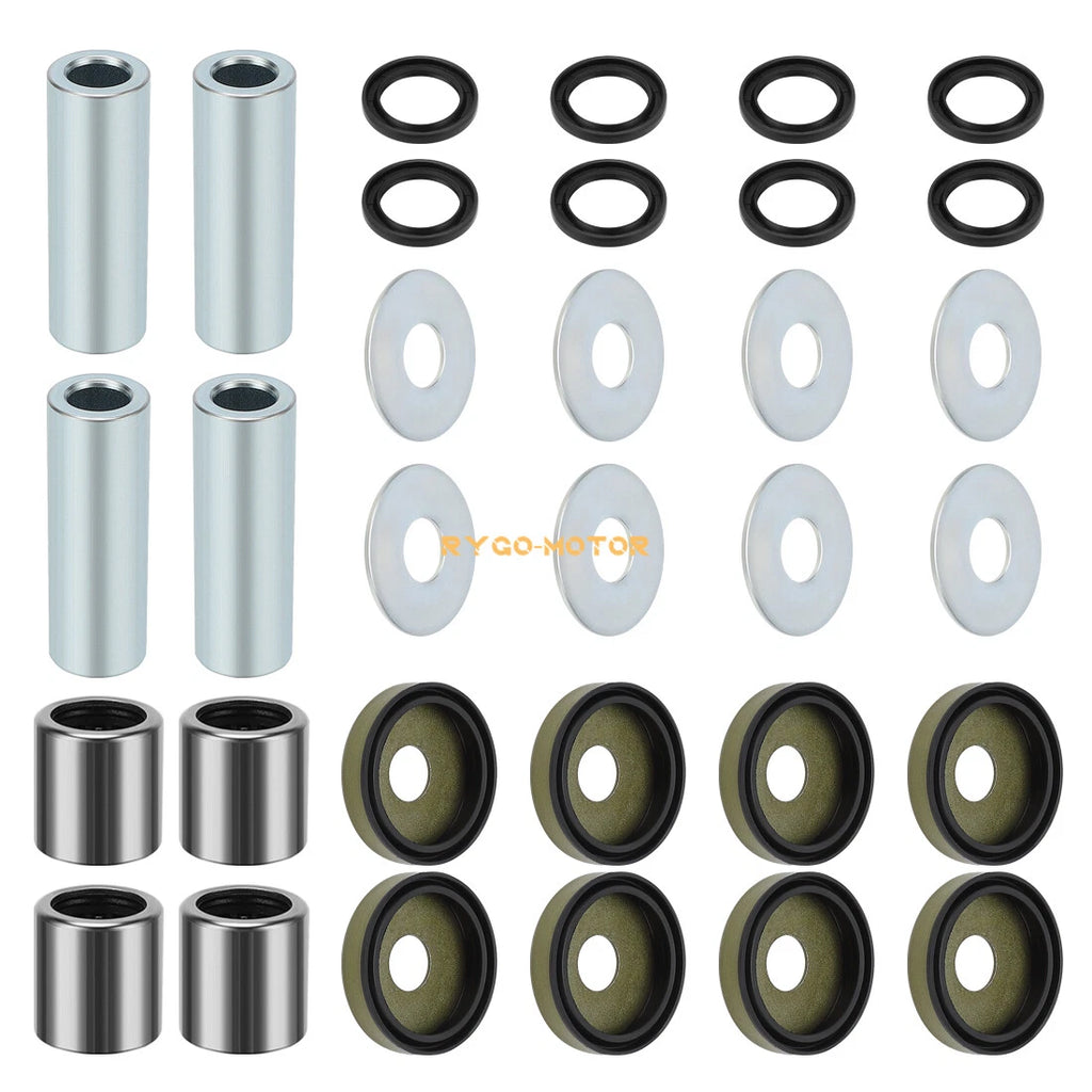 Front Lower A-Arm Bushing Shaft Seal Kit for Arctic Cat Kawasaki Suzuki 400 ATV (2000–2023)