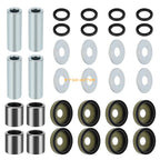 Front Lower A-Arm Bushing Shaft Seal Kit for Arctic Cat Kawasaki Suzuki 400 ATV (2000–2023)