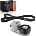 2X Serpentine Belt Drive Component Kit for Ford F-650 F-750 (2004–2007)