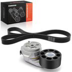 2X Serpentine Belt Drive Component Kit for Ford F-650 F-750 (2004–2007)