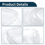1 Pc Headlight Lens Cover for Chevy Corvette C6 (2005–2013) Clear