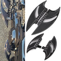 Front Driver & Rear Passenger Floorboards Foot Pegs for Harley Touring