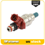 Set of 4 Fuel Injectors for Toyota Pickup (1989–1995) 2.4L
