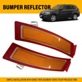 2X Front Reflector Bumper Cover for BMW X5 E70 (2011–2013)