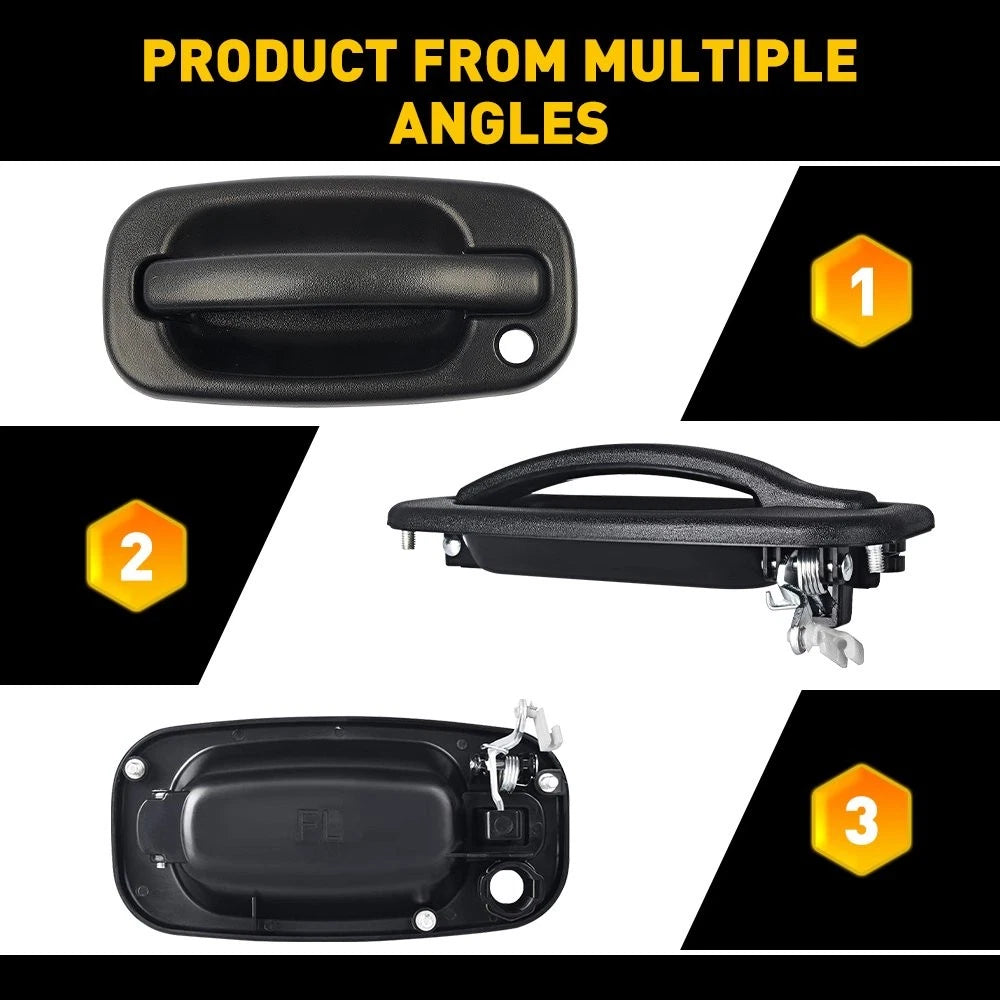 Exterior Door Handle for Chevrolet Silverado 1500 (1999–2006) Front LH