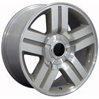 Silver Wheel 22x9 w/Machined for 2003-2008 GMC Savana - OWH1206