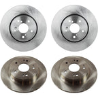 Front and Rear Disc Brake Rotors for Honda Accord Sedan (2016–2017)