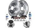 Rear Brake Pad, Rotor & Wheel Hub Kit for Mazda 3 (2014–2018) JP679CM