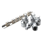 Square Drive Oil Pan Socket Wrench 6PC Set for Vehicle Engine Maintenance