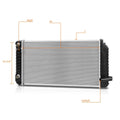 OE Style Aluminum Radiator DPI-1343 for Skylark/Achieva/Grand Am (1992–1993)