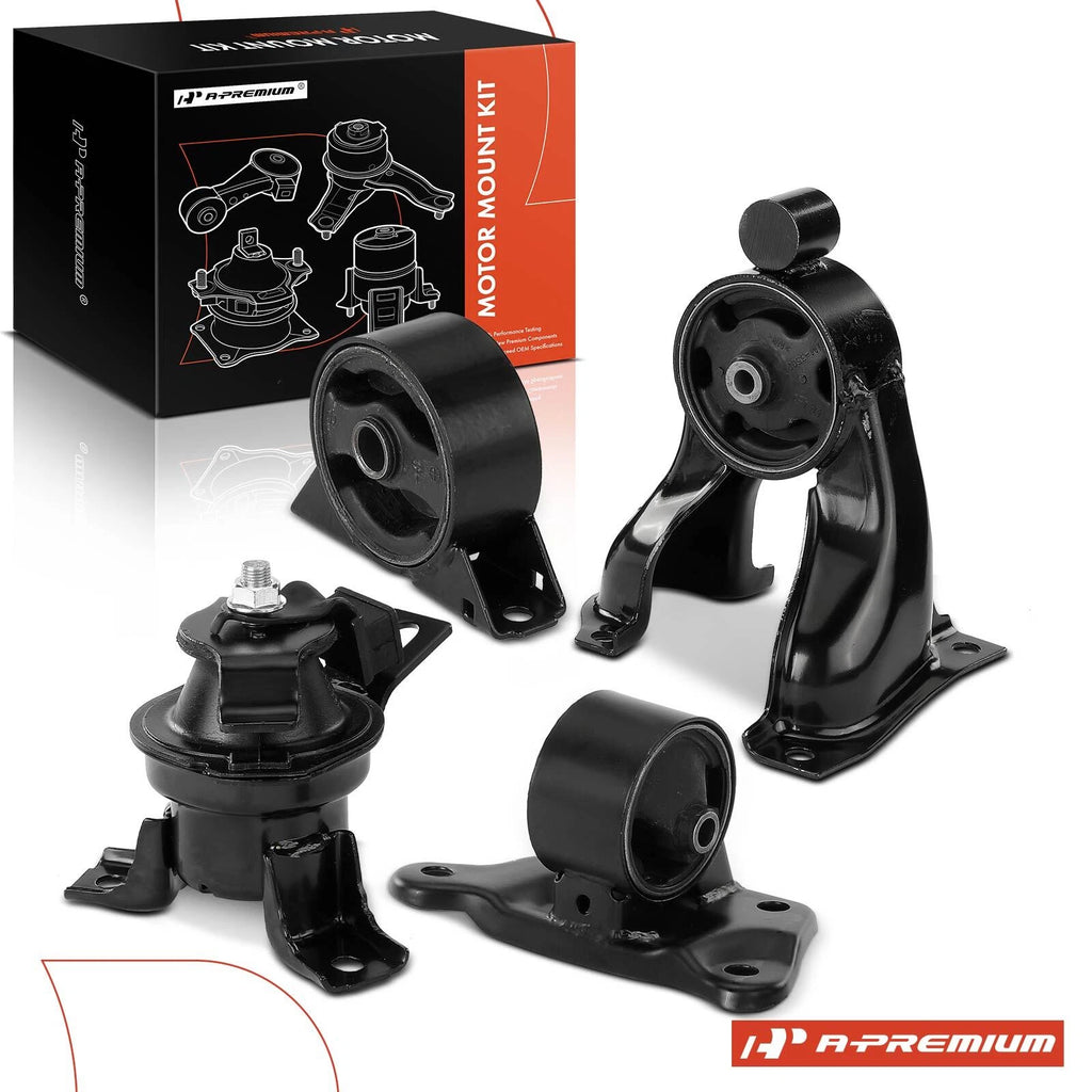 Set of 4 Engine Motor & Transmission Mounts for Mitsubishi Outlander (2003–2005)