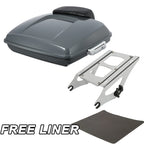 Trunk Pad Mount Rack for Harley Touring (2014–2026) - Razor Gray