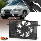 Radiator Fan Assembly with Control Module for Volvo V50 T5 (2005–2011)