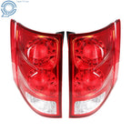 Set of 2 LED Tail Lights for Dodge Grand Caravan (2011–2020) Clear