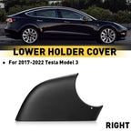 Right Side Rearview Mirror Cover for Tesla Model 3 (2017–2022) Black